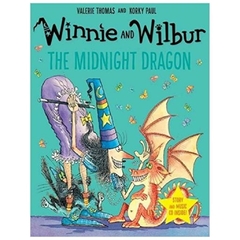 winnie and wilbur: the midnight dragon with audio cd (winnie and wilbur pic valerie thomas oxford university press