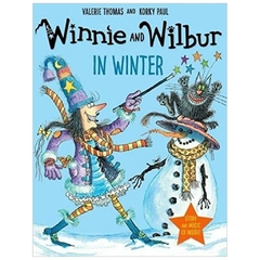 winnie and wilbur in winter + audio cd valerie thomas oxford university press