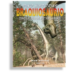 braquiosaurio. dinosaurio de patas largas rob shone aguilar