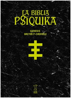 la biblia psiquika - genesis breyer p-orridge - libro físico genesis breyer p-orridge caja negra