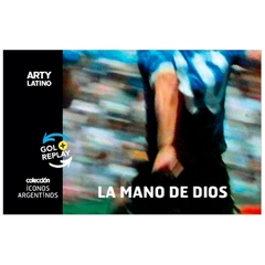 libro la mano de dios / gol + replay no artylatino ediciones