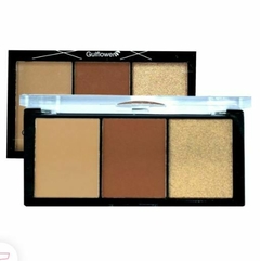 Contorno, bronzer e iluminador GULFLOWER