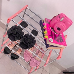 Organizador de zapatos 4 niveles pasteles - comprar online