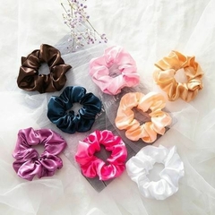 SCRUNCHIE DE SATIN INDIVIDUAL - comprar online