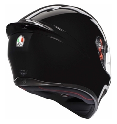 Casco discount agv negro