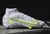 Nike Mercurial Superfly 8 Elite FG Safari 2 - White/Black Metallic/Silver Volt