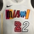 Regata Miami Heat Nike Statement Edition 2022/23 - Branca - NARCI STOREFUT | ARTIGOS ESPORTIVOS