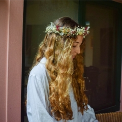 Coronas de cotillón - la chica de las flores