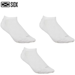 Medias Tripack Soquetes De Algodón Sox