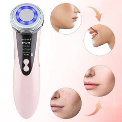 Multifuncional massageador de cuidados da pele facial elétrica dispositivo de massagem facial rosto limpo rejuvenescimento da pele levantamento apertar o rosto - loja online