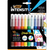 MARCADOR BIC INTENSITY PUNTA PINCEL X 10 COLORES