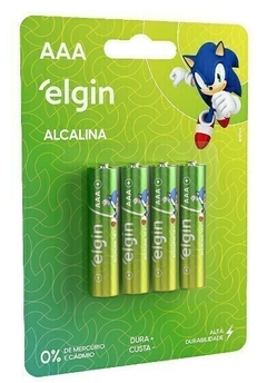 PILHA ALCALINA PALITO (AAA) 1,5V - ELGIN