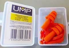 PLUG AUDITIVO SILICONE ALGODAO CA 11023 - UMP