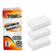 ESPONJA MÁGICA BRANCA - ATOPY