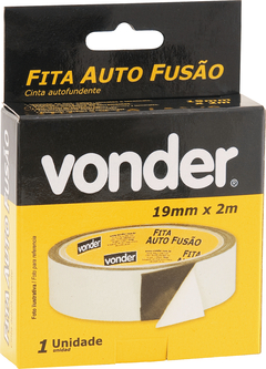 FITA AUTOFUSÃO, 19 mm x 2 m - VONDER