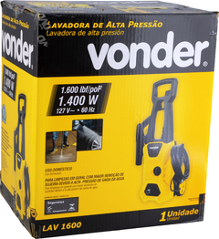 LAVADORA DE ALTA PRESSÃO 1.600 lbf/pol², 127 V - VONDER - comprar online