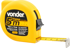 TRENA DE AÇO 5 M X 19 MM - GRADUAÇÃO MM/POL - VONDER