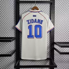 Camisa Retrô França Away II ZIDANE 10 - 1998