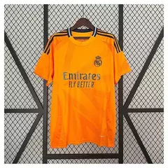 CAMISA REAL MADRID HOME I 2024/25 - TORCEDOR MASCULINO - LARANJA