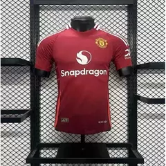 Camisa Manchester United Home I 24/25 Jogador - Vermelho