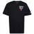 Camiseta Regular NBA Chicago Bulls Core Manga Curta Preta