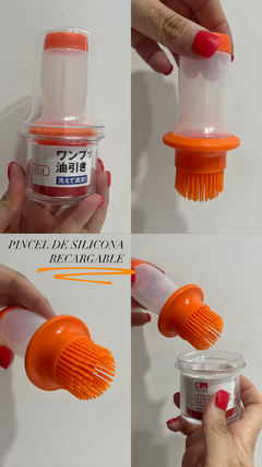 Pincel de silicona recargable 12ml