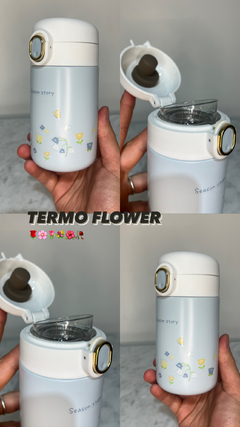 Termo Acero Inoxidable Season Flower 330 ml en internet