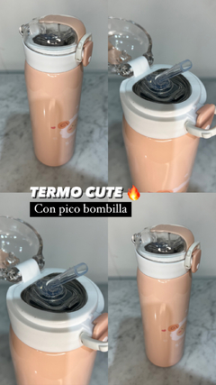 TERMO DE ACERO INOXIDABLE CUTE en internet