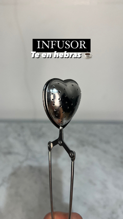 Pinza inf/ Té hebras diseño corazón ♥️ - comprar online