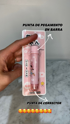 CORRECTOR RN CINTA MAS PEGA EN BARRA 2 EN 1 NINA CUTE