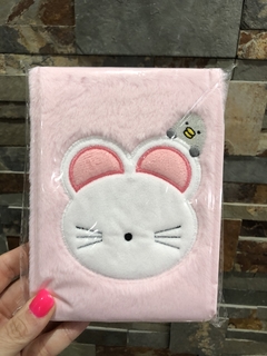 CUADERNO ANOTADOR RABBIT PINK 12.7* 18 CM