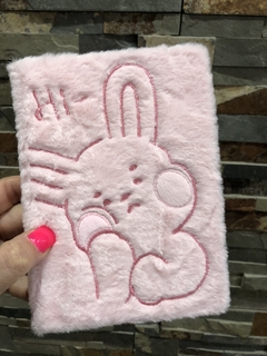 CUADERNO ANOTADOR RABBIT PINK 12.7* 18 CM