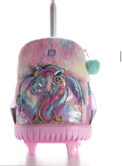 MOCHILA CARRITO UNICORNIO