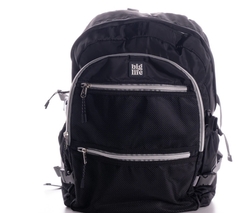 MOCHILA NYLON NEGRA