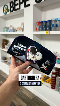 Cartuchera de tela astronauta - comprar online