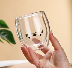 Vaso Doble Gatito 