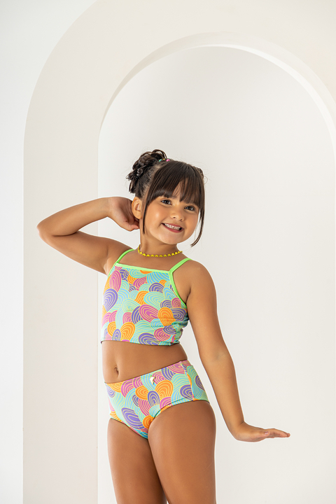 Body neon laranja TikTok - Comprar em Larajhe Kids