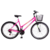 BICICLETA COLLI CAZELLE ALLEGRA CITY ARO 26 COMUM 18V ROSA NEON D