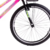 BICICLETA COLLI CAZELLE ALLEGRA CITY ARO 26 COMUM 18V ROSA NEON D - loja online