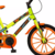 BICICLETA COLLI SPINOSSAURO AVENTURAS ARO 16 S/M MASC AMARELO NEON D - comprar online