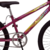 BICICLETA COLLI CAZELLE ALLEGRA CITY ARO 24 S/M ROXO PEROLIZADO - loja online