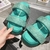 Alexander Wang chinelo feminino - Verde