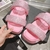 Imagem do Alexander Wang chinelo feminino - Rosa