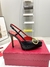 Scarpin plataforma slingback Valentino Garavani - Preto - loja online