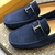 Mocassim Tods Gommino Driving em Nobuck - Azul - comprar online