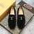 Mocassim Tods Gommino Driving em Nobuck - Preto - loja online