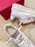 Imagem do Valentino Tênis One Stud Low-Top Nappa "rosa"