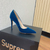 Imagem do Gianvito Rossi Scarpin salto alto "Azul"