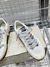 Golden Goose Ball Star LAB em couro com estrela perfurada e com cristais multicoloridos - Foryou Store Co