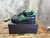 Valentino ONE STUD XL NAPPA LEATHER LOW-TOP SNEAKER "preto verde"